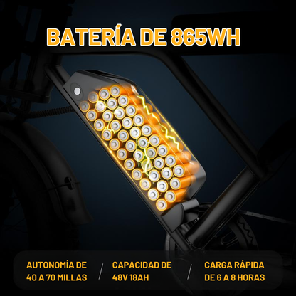 VoltRider Pro™ - Potencia brutal en montaña y ciudad