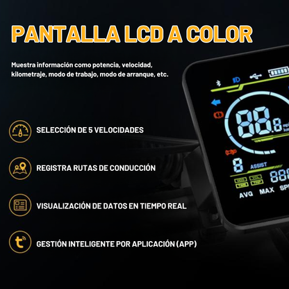 VoltRider Pro™ - Potencia brutal en montaña y ciudad